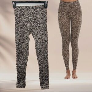 Spanx High Rise Leopard Print Shapewear Leggings - Size XS